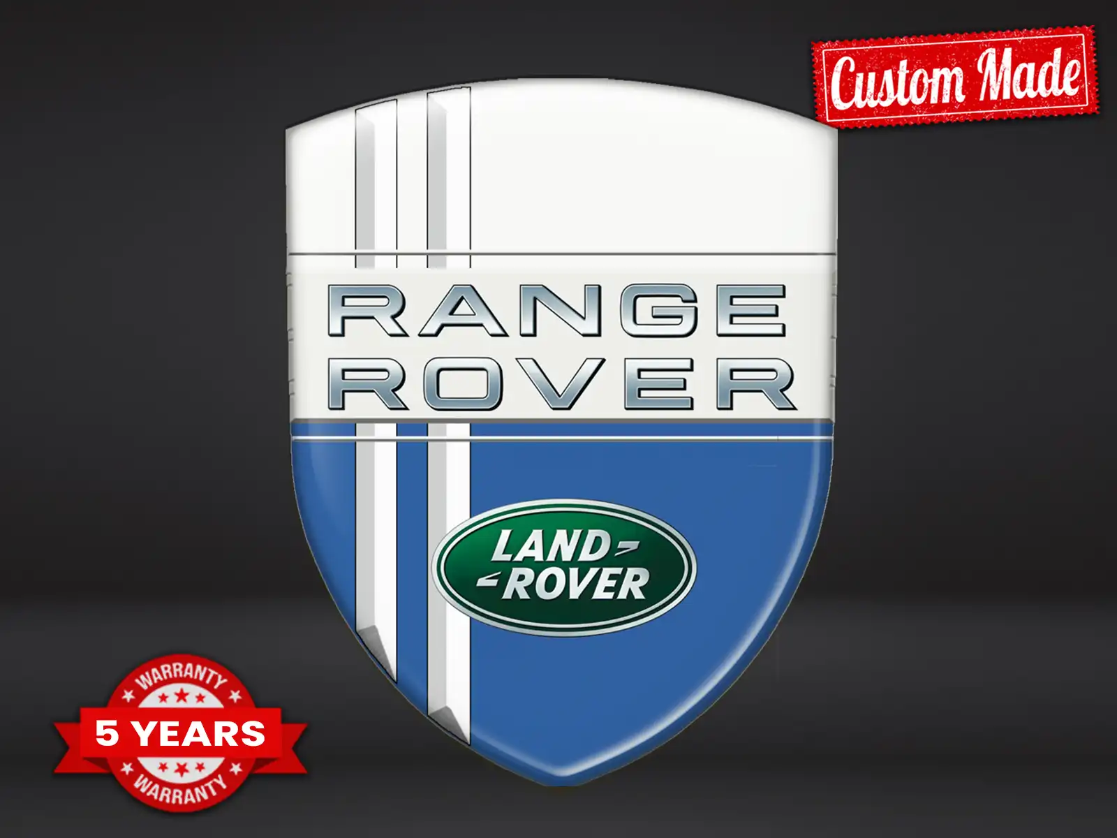 Land Rover Logo Silicone Auto Max Resistente Elegante Pro